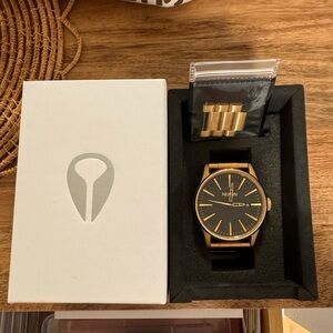 Nixon Sentry SS All Gold / Black